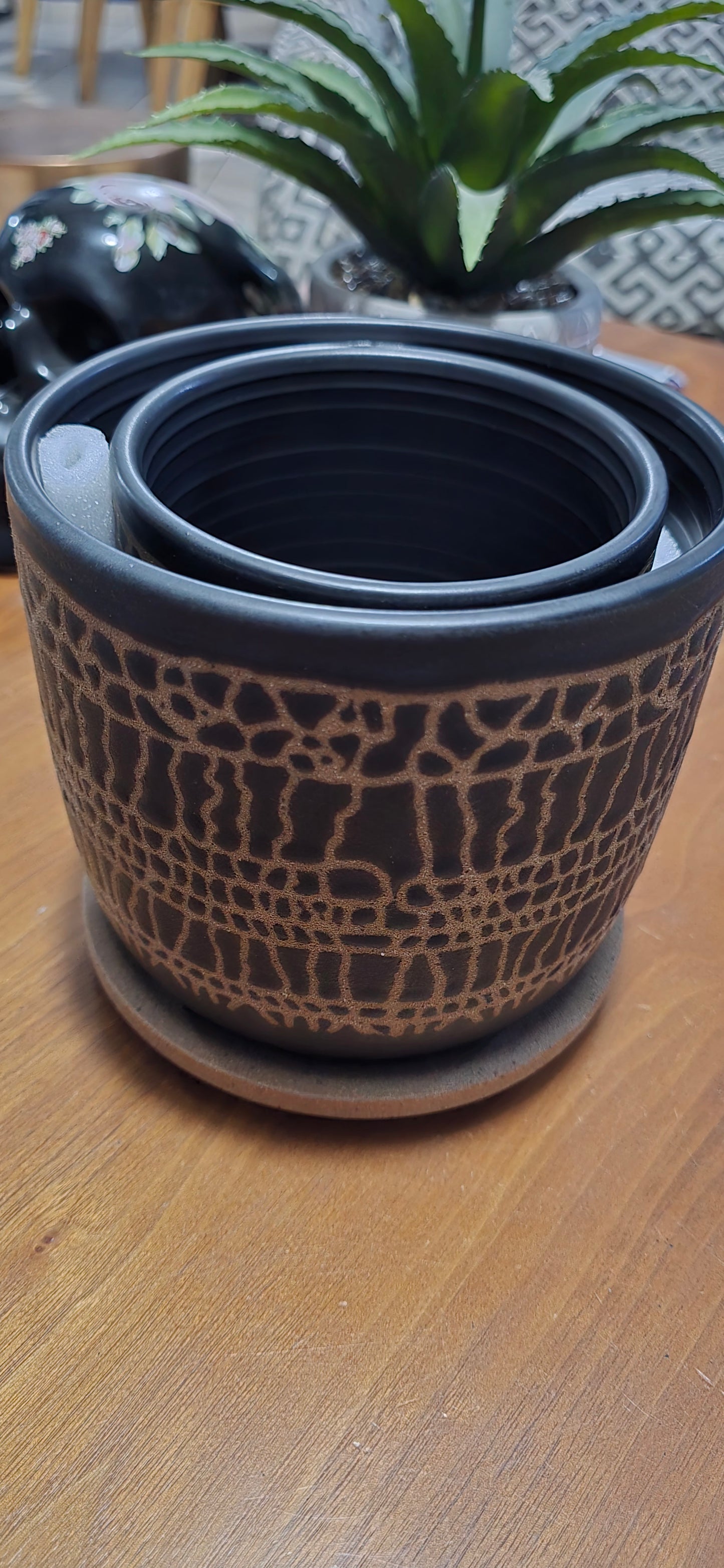 MACETEROS DE CERÁMICA DECORATIVOS