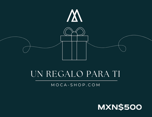 TARJETA DE REGALO MOCA SHOP 500